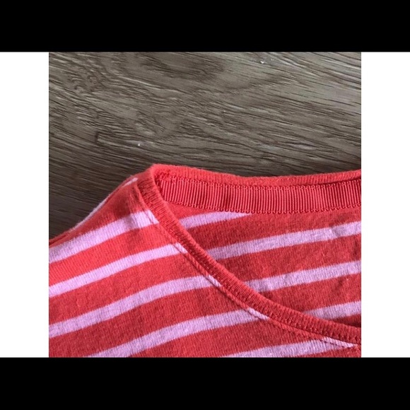 Talbots 100% Cotton Striped Tee - Picture 4 of 6